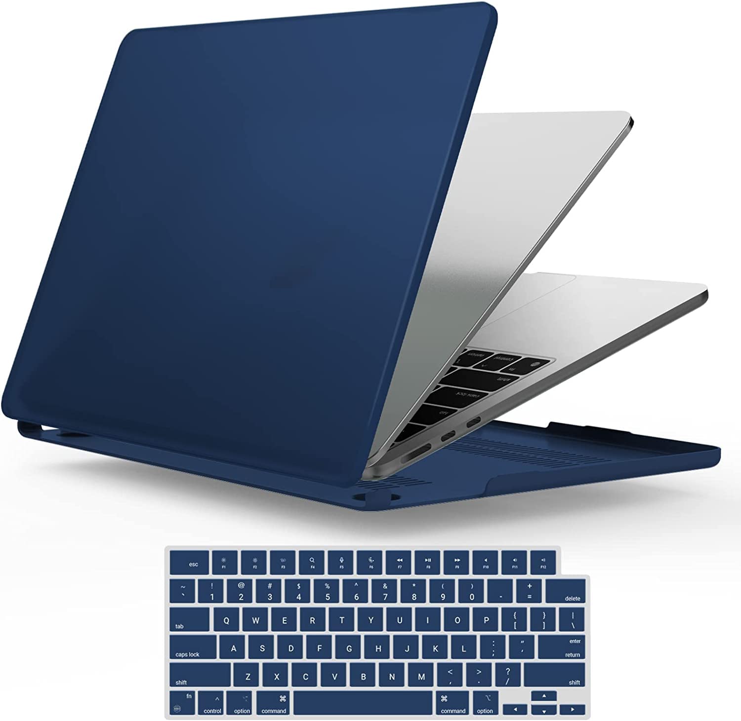 ETZIN MacBook Air 13 inch Case (2020-2018)[A2337 M1/A2179/A1932], Shock-Absorbing Protection Case with Folding Stand &Mouse Pad/Bag for MacBook Air 13” (Navy Blue) EPL-096CC (B0C5VKHSY4) Amazon Price History, Amazon Price Tracker