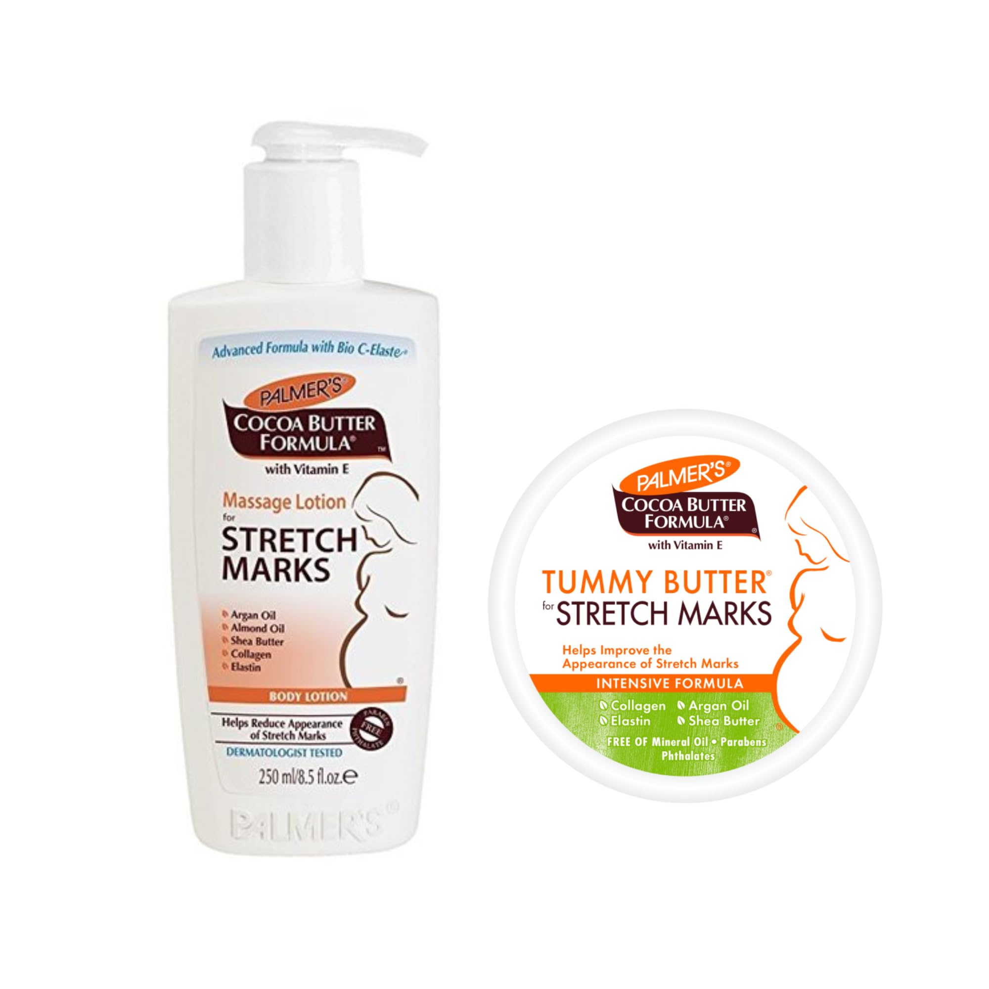 Coconut Cream Bundle: 1x Stretch Cream 125 ML & 1x Firming Butter 125 gm, 125 ml (Pack of 2)