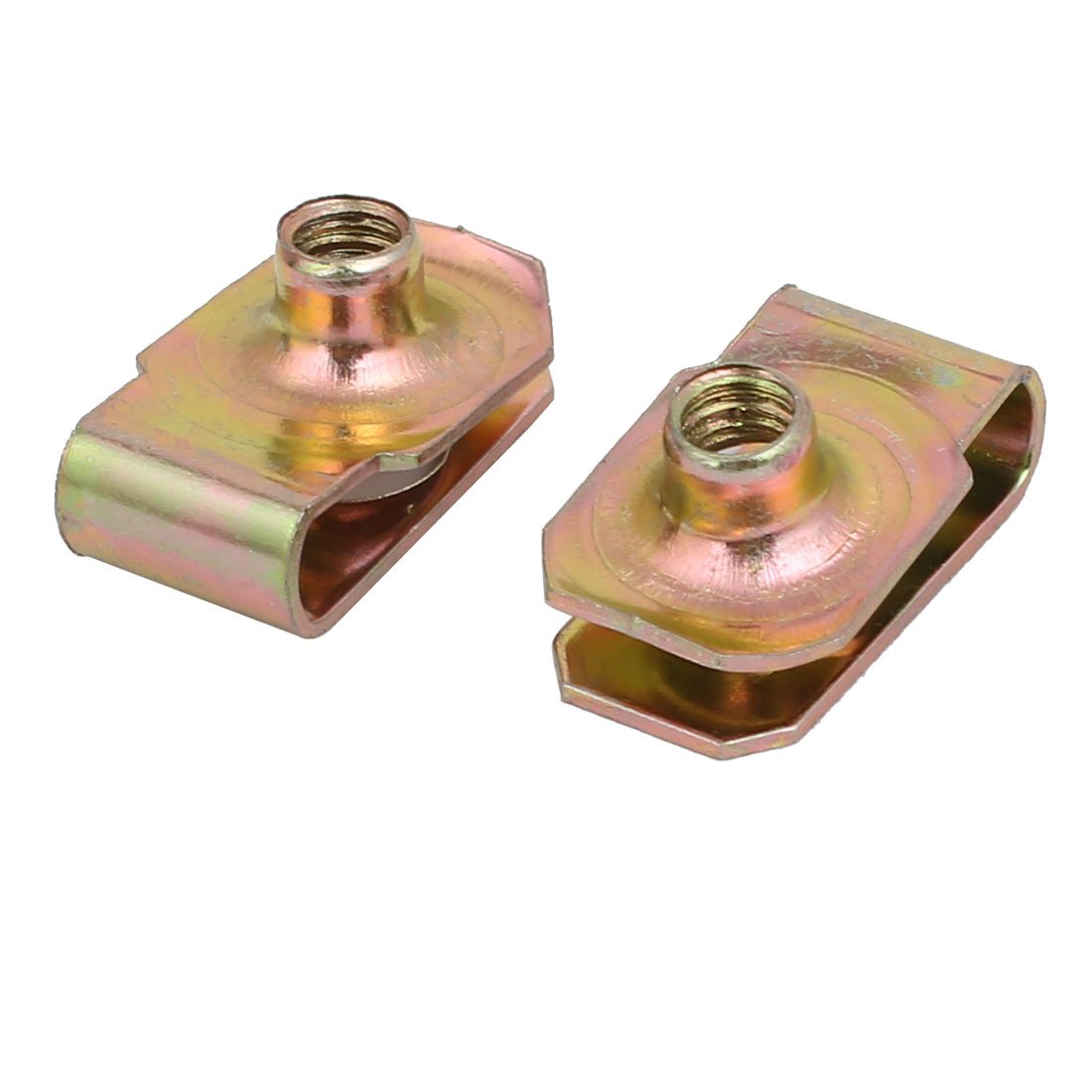 DIN 34818 M6 Speed U Clip Dado A Molla Giallo Zincato Acciaio Per Molle Tipo U Dado A Clip