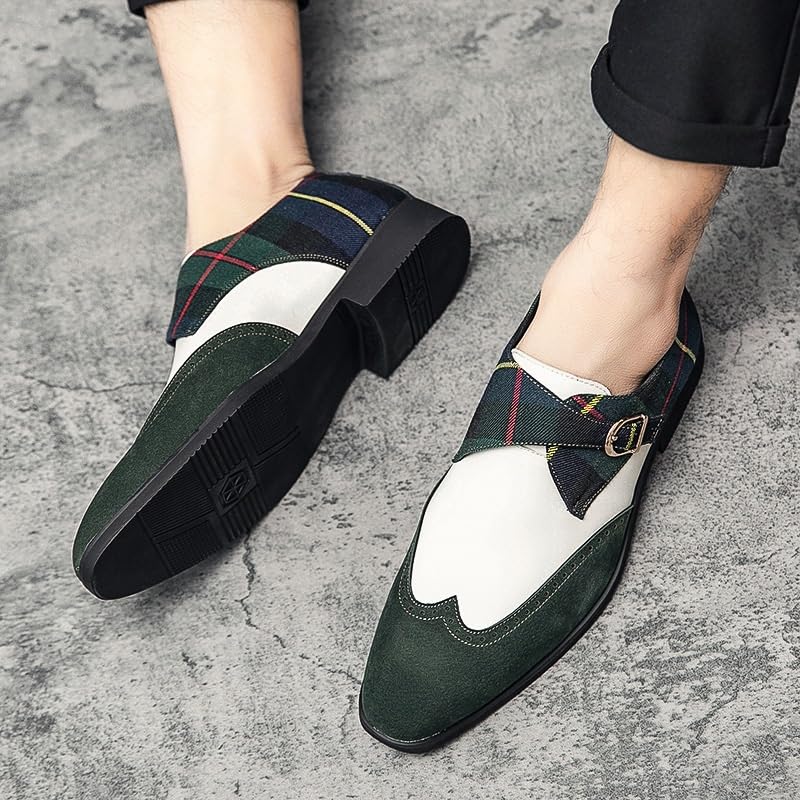 Fashion Business Men Dress Shoes Men Gentleman Loafers Shoes Pointed Toe Mens Casual Leather Shoes Slip On All-Match Oxford Shoes3