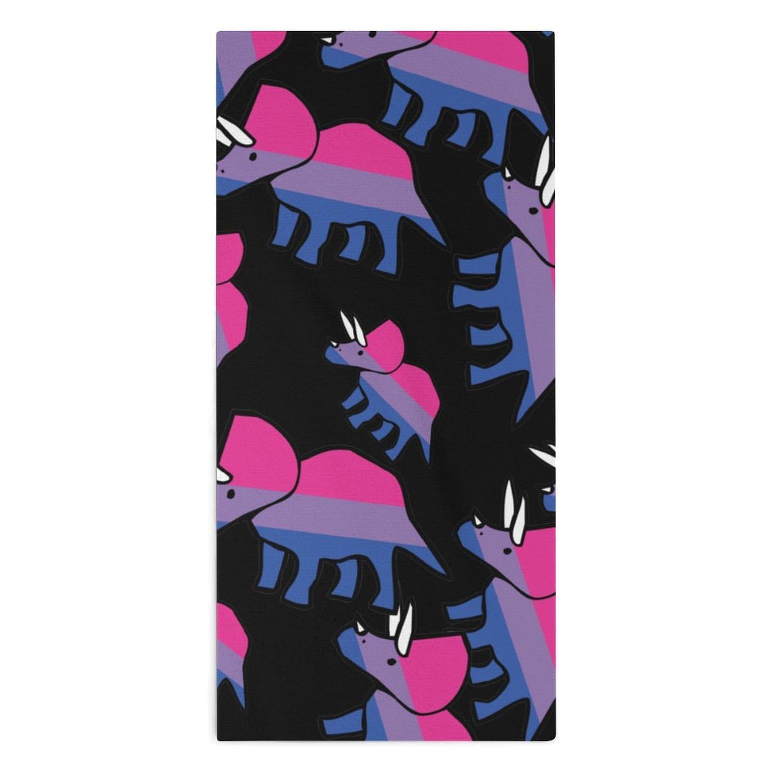 Biceratops Hand Towels Soft Face Towel Gym Bathroom Travel Hotel 13"x28"