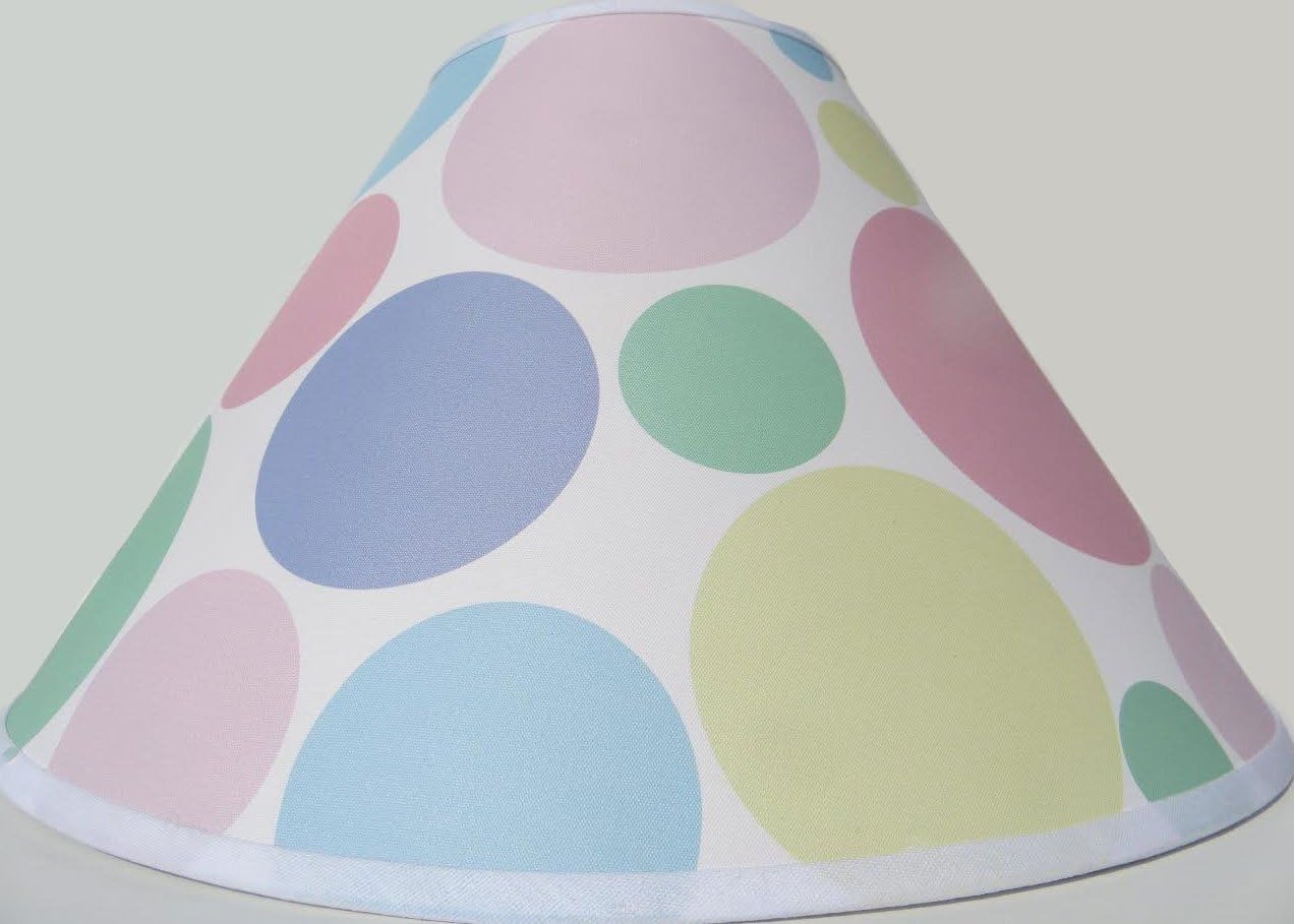 Pastel Polka Dot Lamp Shades Polka Dot Nursery Decor