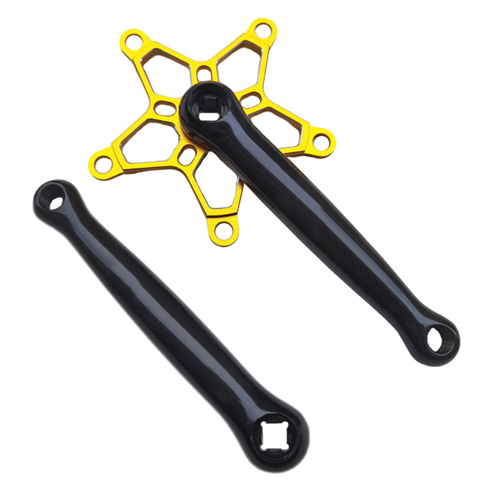 Pédalier de vélo 170 mm en aluminium compatible manivelle VTT et route - 8
