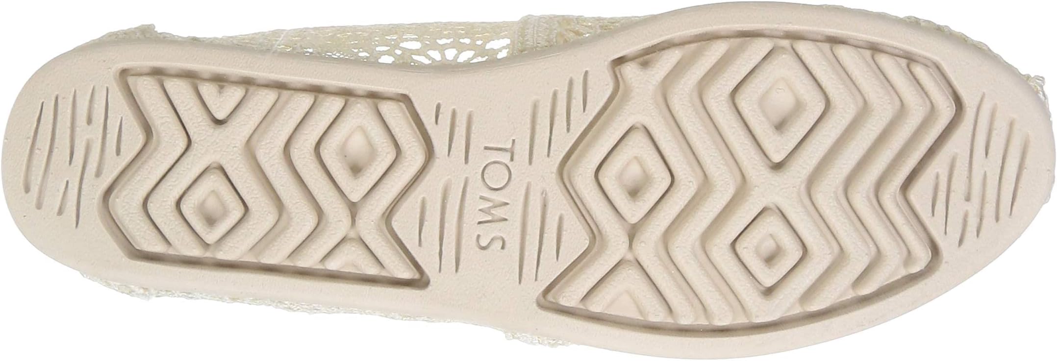TOMS Women's Alpargata Loafer Flat, Silver Iridescent Glimmer, 9