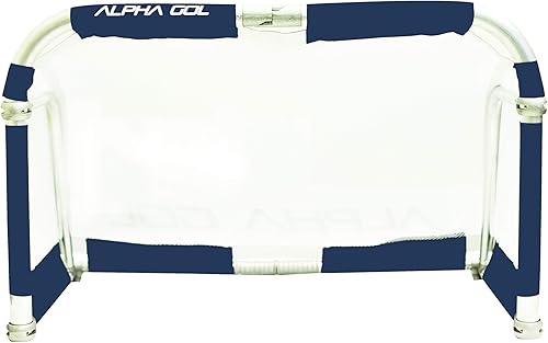 Miniatura 7 de Alpha Goal - Portería plegable de aluminio con bolsa de transporte Rojo -,Negro -,marino,Real,https://www.amazon.com/dp/undefined