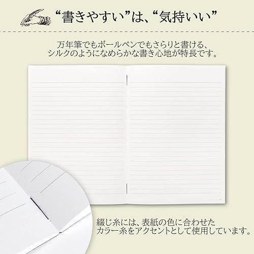 Miniatura 4 de (Nippon Note) Apica CDSSA5Y Premium CD Notebook, ONE A5, Horizontal Rule, Azul