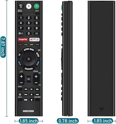 Miniatura 7 de Control remoto para Sony Smart Bravia, control remoto de micrófono de búsqueda por voz Sony Bluetooth y televisores Sony Smart Bravia Android, Sony
