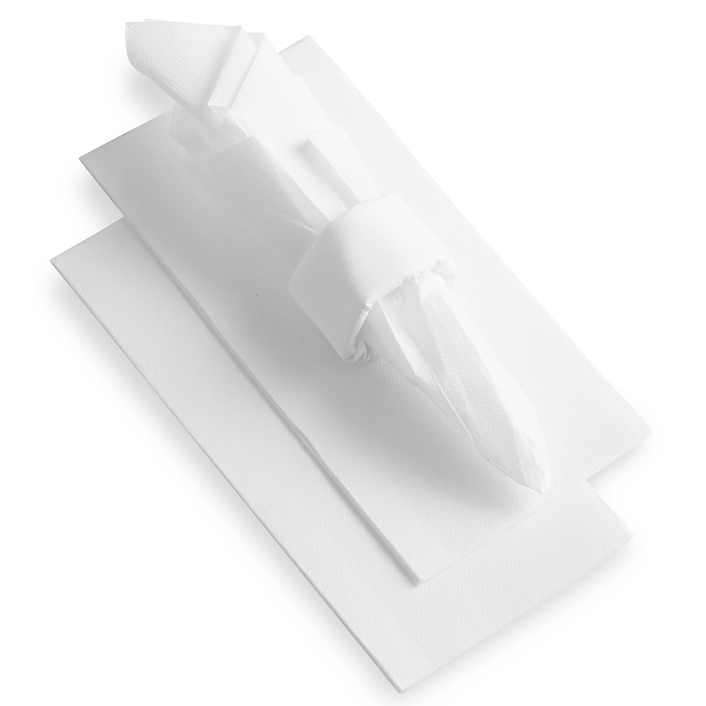 Servilletas de papel para cena todos los días, [100 unidades] 43.2 cm x 43.2 cm, servilletas desechables acolchadas de 2 capas para bodas, fiestas o eventos, toalla de mano de invitados para baño o