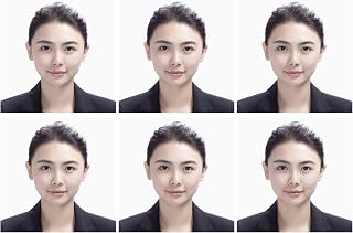 Passport Photo Prints 2X2 Inches (6 pcs), 2,4,6,8,10,12,20 pcs, Passport Pictures for ID, Visa, Immigration, Application, Green Card (6)