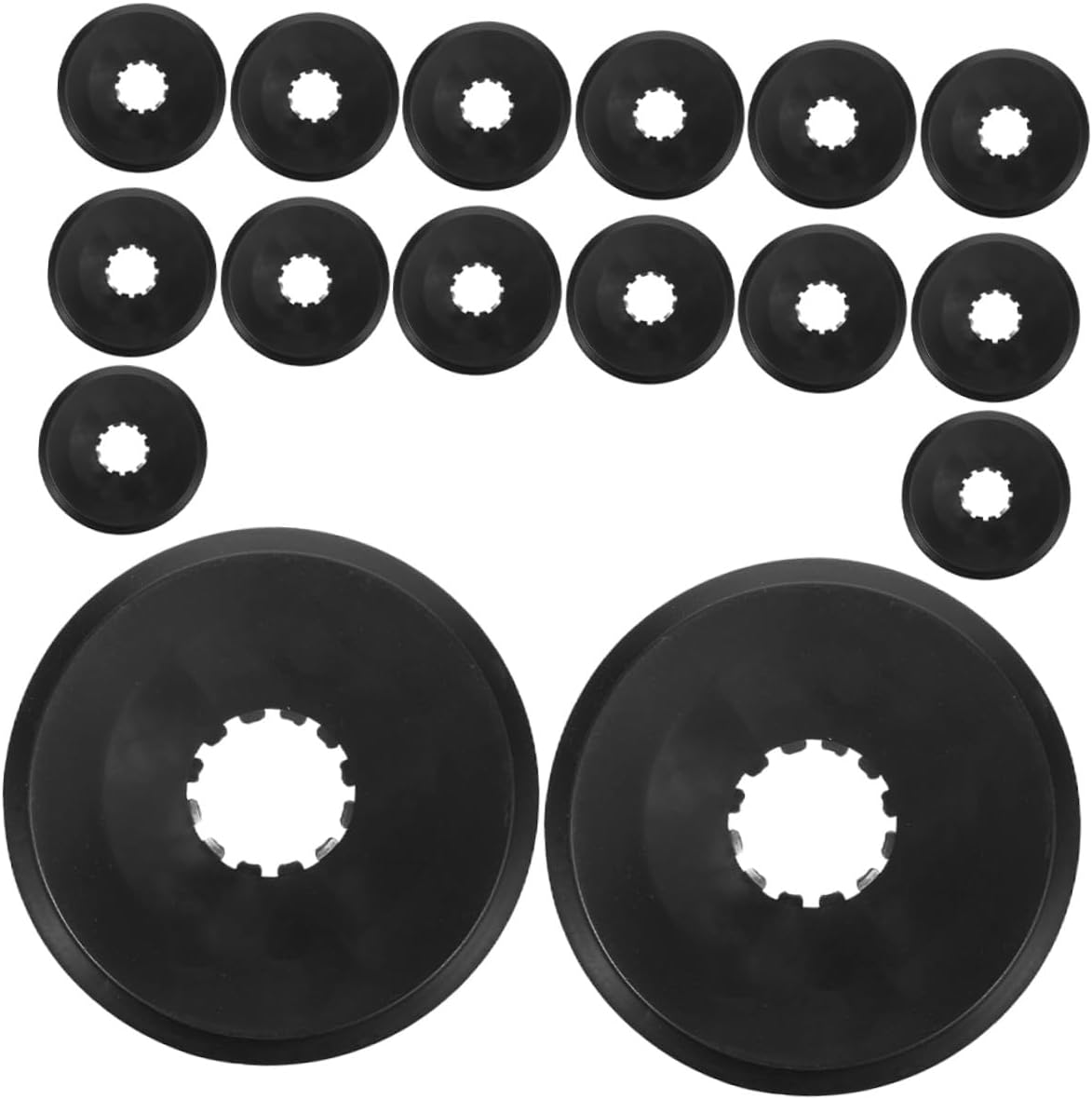 16pcs Bike Flywheel Plate Guard Bicycle Spokes Plastic Cover Rear Chainwheel Protector for Mountain Road Folding Bikes Cycling Wheel Spokes Shield