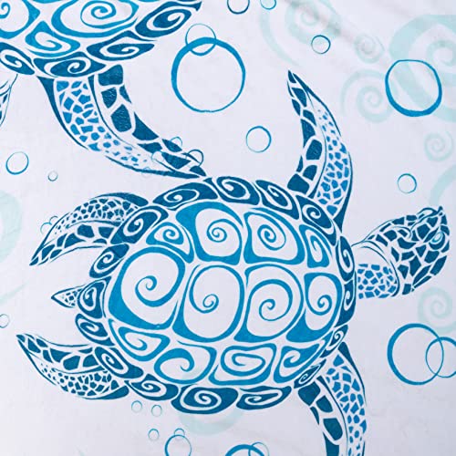 Sviuse Sea Turtle Fleece Blanket 50" X 60" Sea Turtle Throw Blanket For Women, Men And Kids Super Soft Sea Turtle Blanket Throw Gifts For Turtle Lovers (50" X 60", Turtle 3) #TOP4