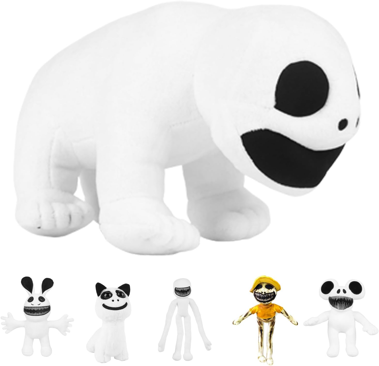 Atuoxing Zoo-nomaly Plush, Horror Game Z-oon-omaly Plush Doll, Zoo Anomaly Stuffed Doll, Gift for Boys Girls Fans (D)