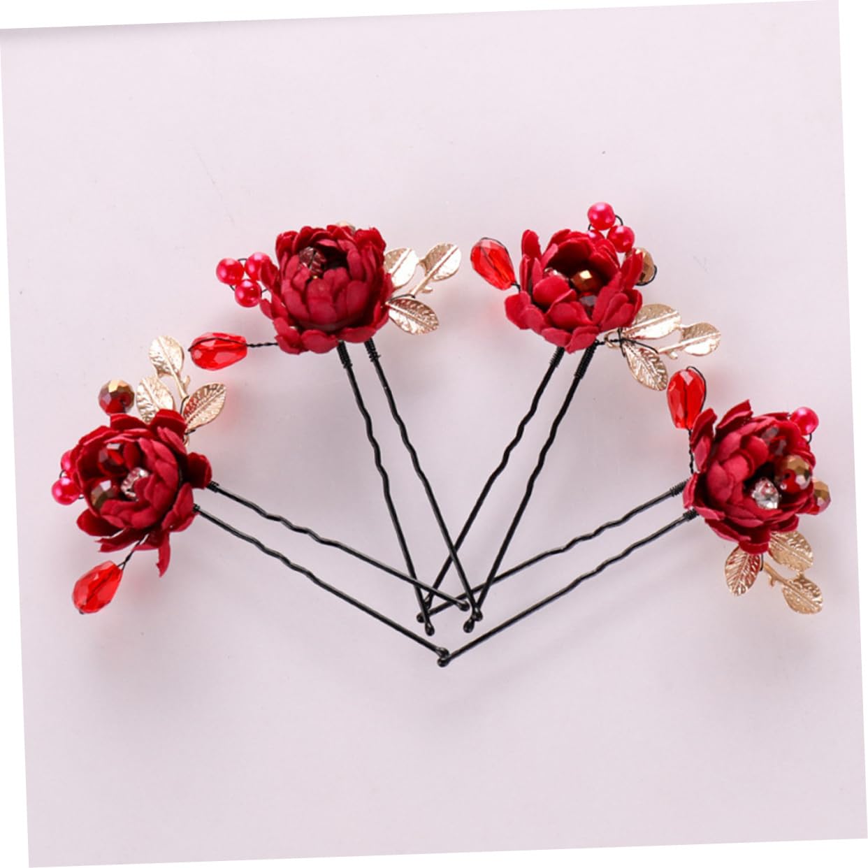 MAGICLULU 20piezas Horquillas Elegantes Diseño De Para Novias y De Honor Accesorios De Pelo Para Bodas y Color