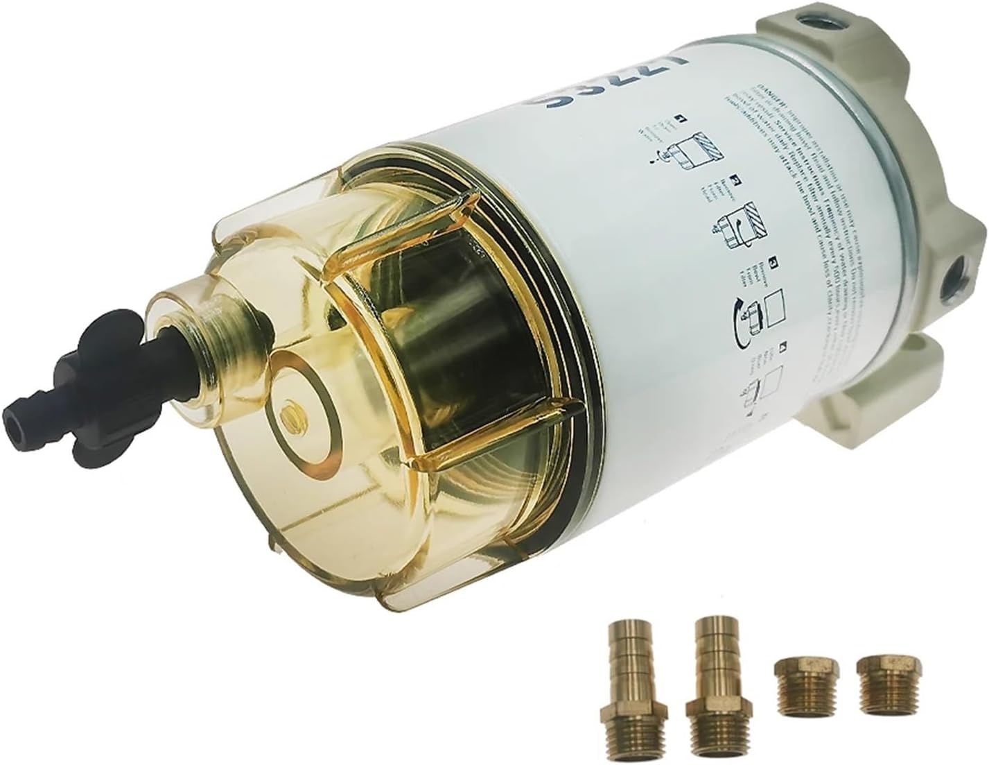 S3227 Outboard Boat Fuel Filter Diesel Fuel Water Separator Filter For Engine Boat 10 320R-RAC-01(S3227 Filter element)