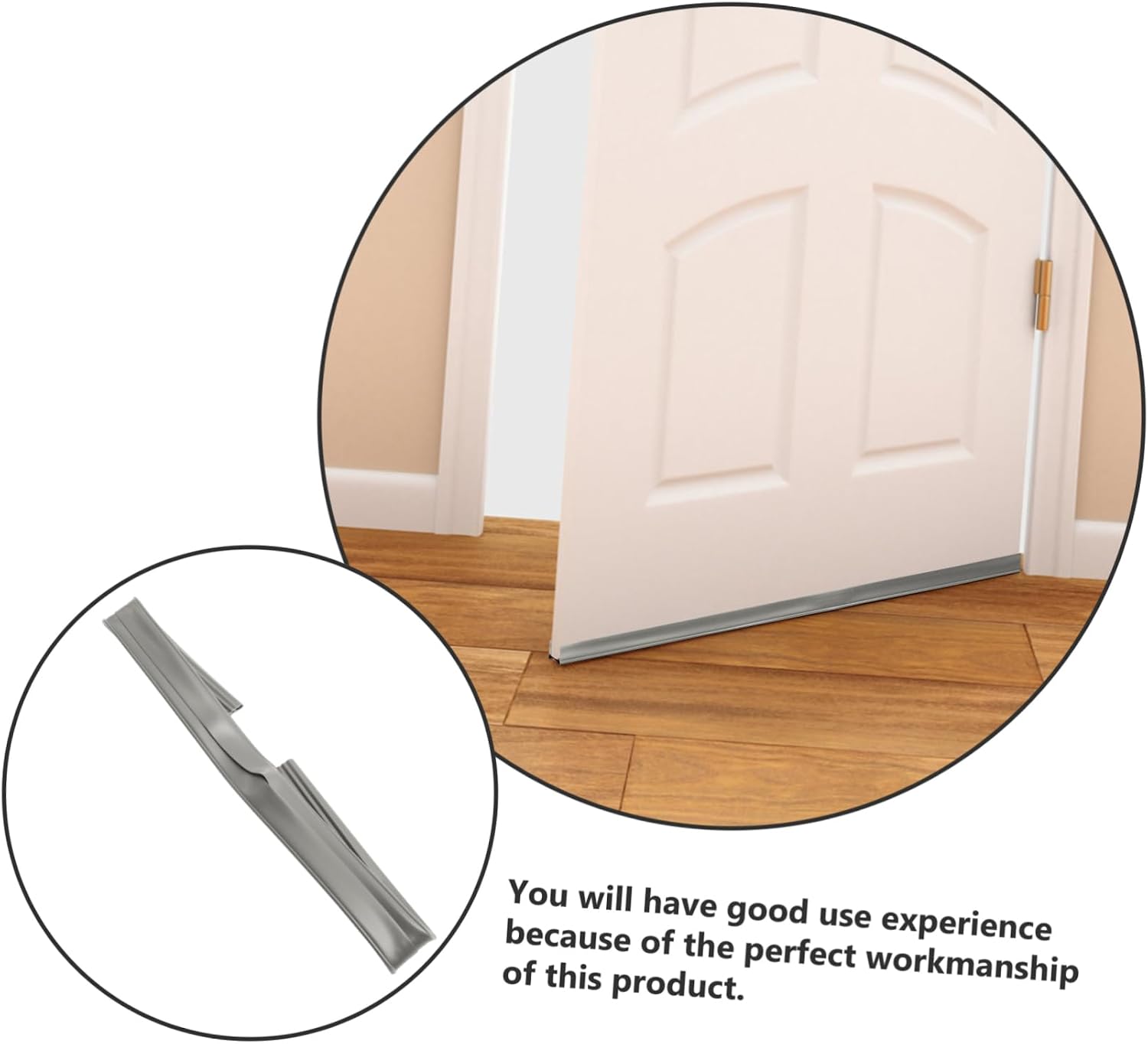 Convenient Draft Stopper Noise Blocker Strip Weatherproof Seal for Doors and Easy Installation Soundproofing for Airflow and Temperature Control