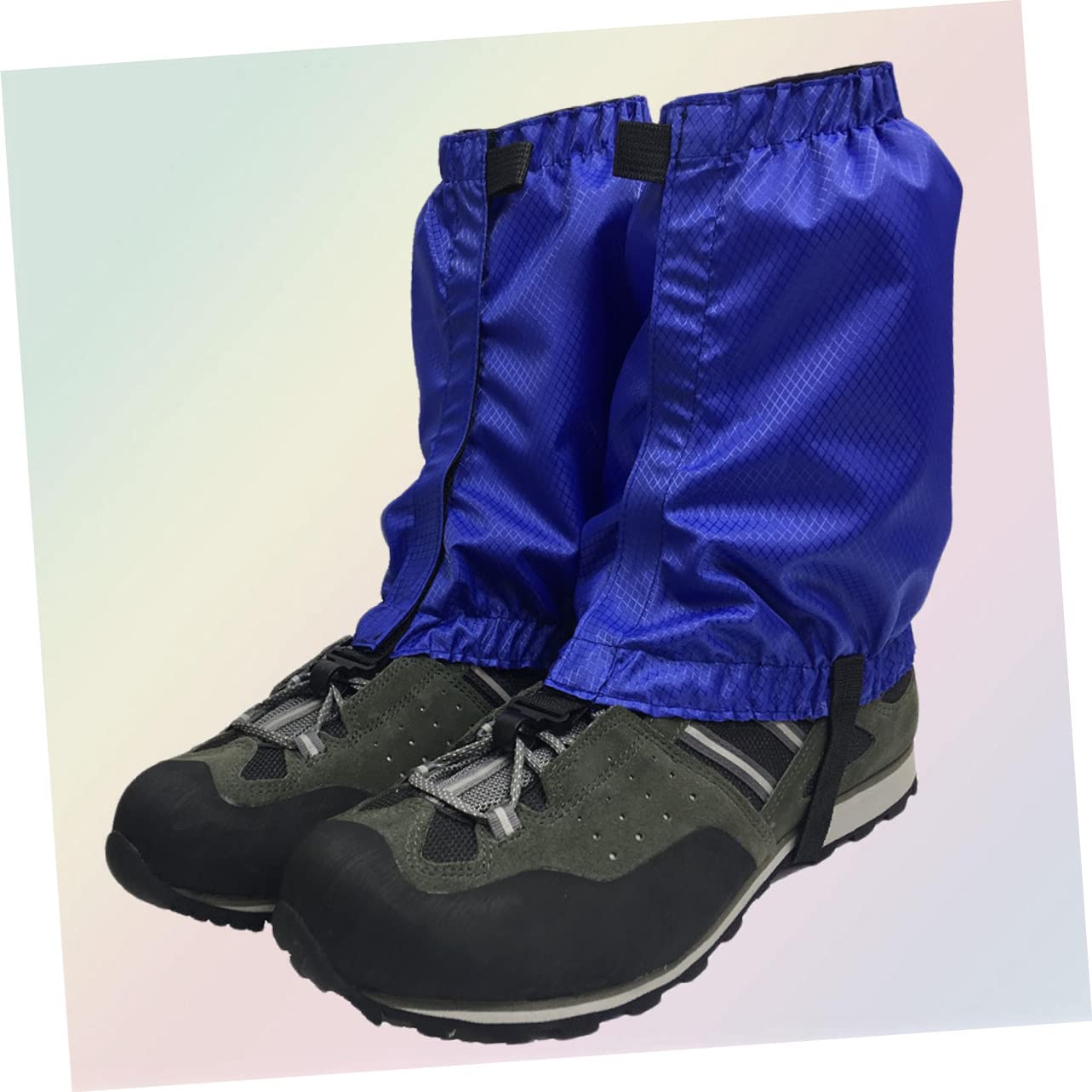 Yardwe Guêtre De Marche Imperméable Randonnée Neige Guêtres Couverture De Guêtre De Jambe Guêtre De Jambe Imperméable Guêtre De Marche à La Cheville Chaussures Black