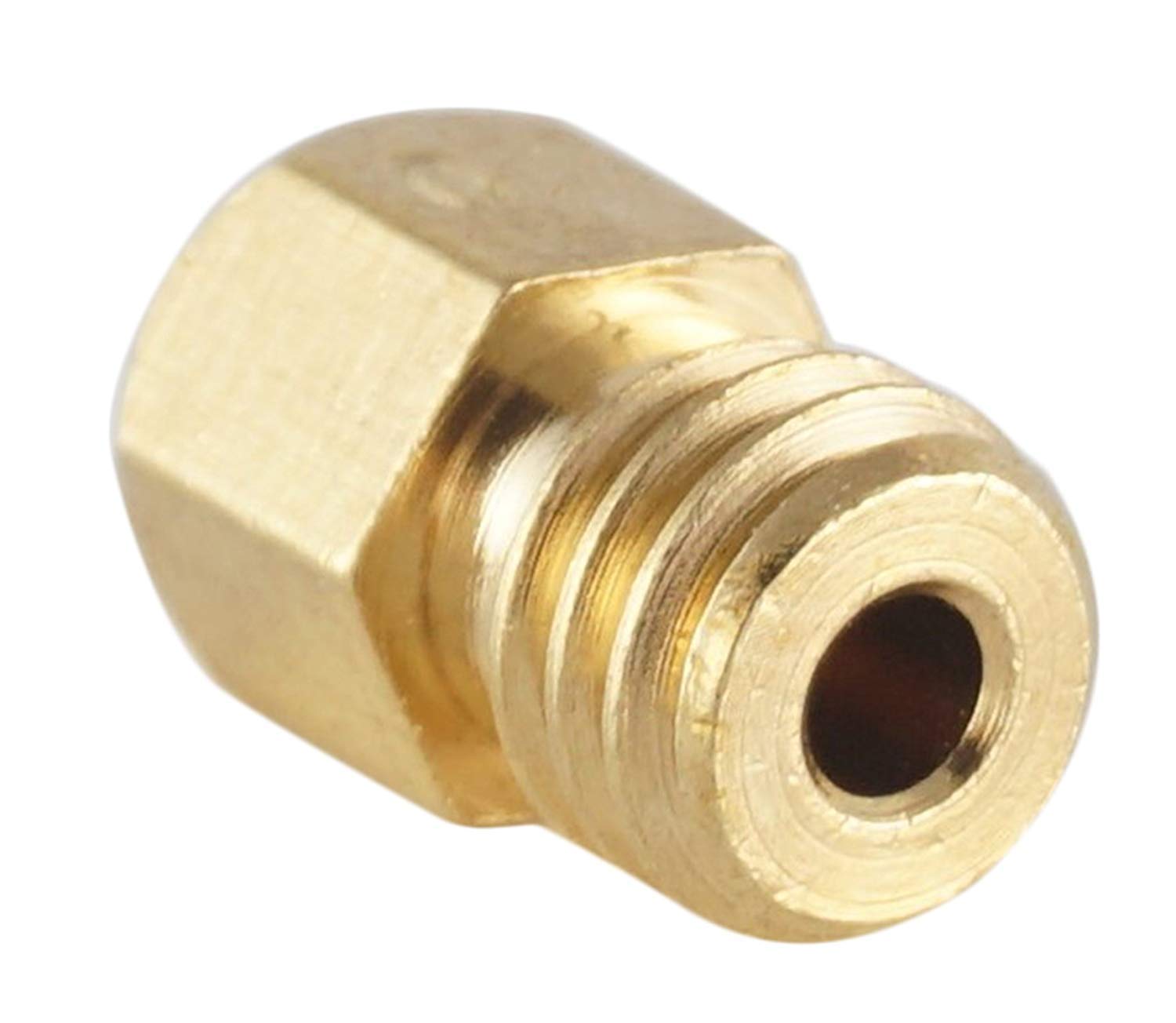 6 szt. dysz 0,4 mm zestaw MK8 Makerbot RepRap Anet A8/A6 Flashforge CtC wytłaczarka Hotend głowica drukująca z mosiądzu do drukarki 3D 1,75 mm (Nozzle) M6