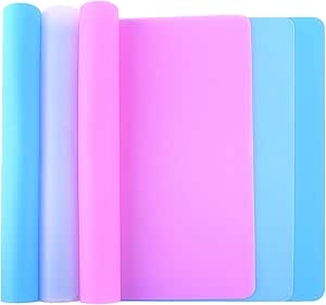 Amazon.com: FEPITO 3PCS A3 Extra Large Silicone Sheet for Crafts Jewelry Casting Molds, Multipurpose Silicone Mat, Reusable, Heat Resistant, Food Grade Placemat : Arts, Crafts & Sewing