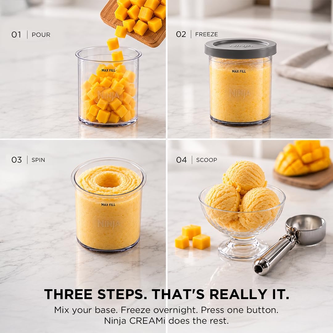 Ninja Creami Ice Cream Maker - Make Delicious Treats! -4