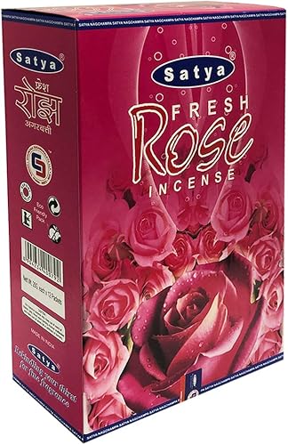 Vista 102 de Varillas de incienso de sándalo - Total de 180 varillas de incienso y soporte para varillas de incienso Insence Insense Satya