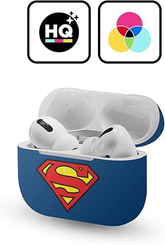 Miniatura 2 de Head Case Designs Calcomanía de vinilo con licencia oficial de Superman DC Comics Classic Comics y Logos compatible con Apple AirPods Pro