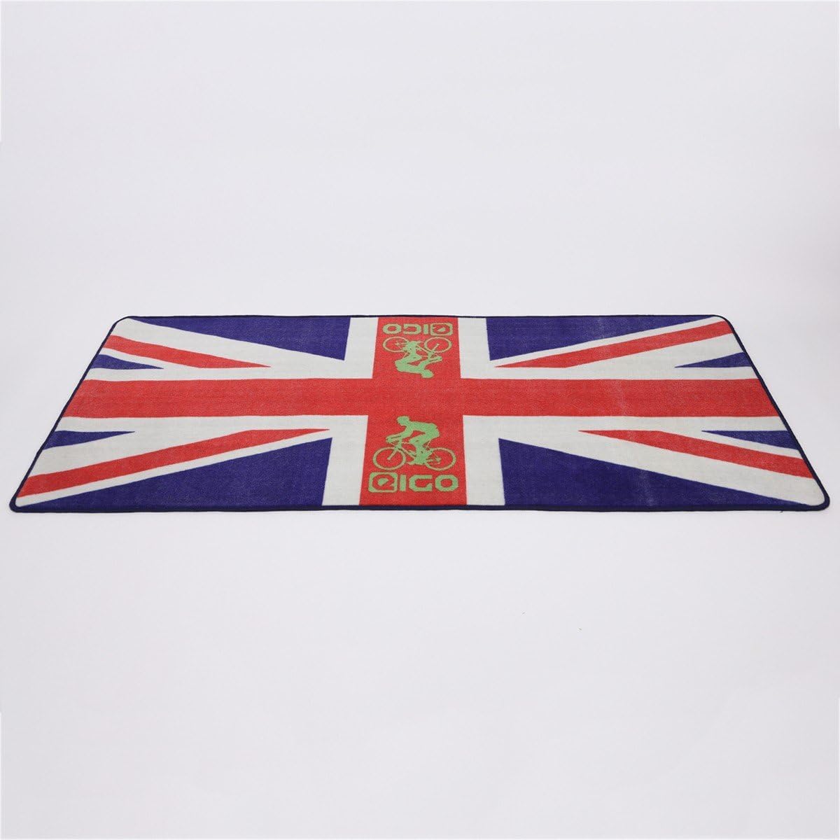 Turbo Trainer and Workshop Mat Union Jack Eigo