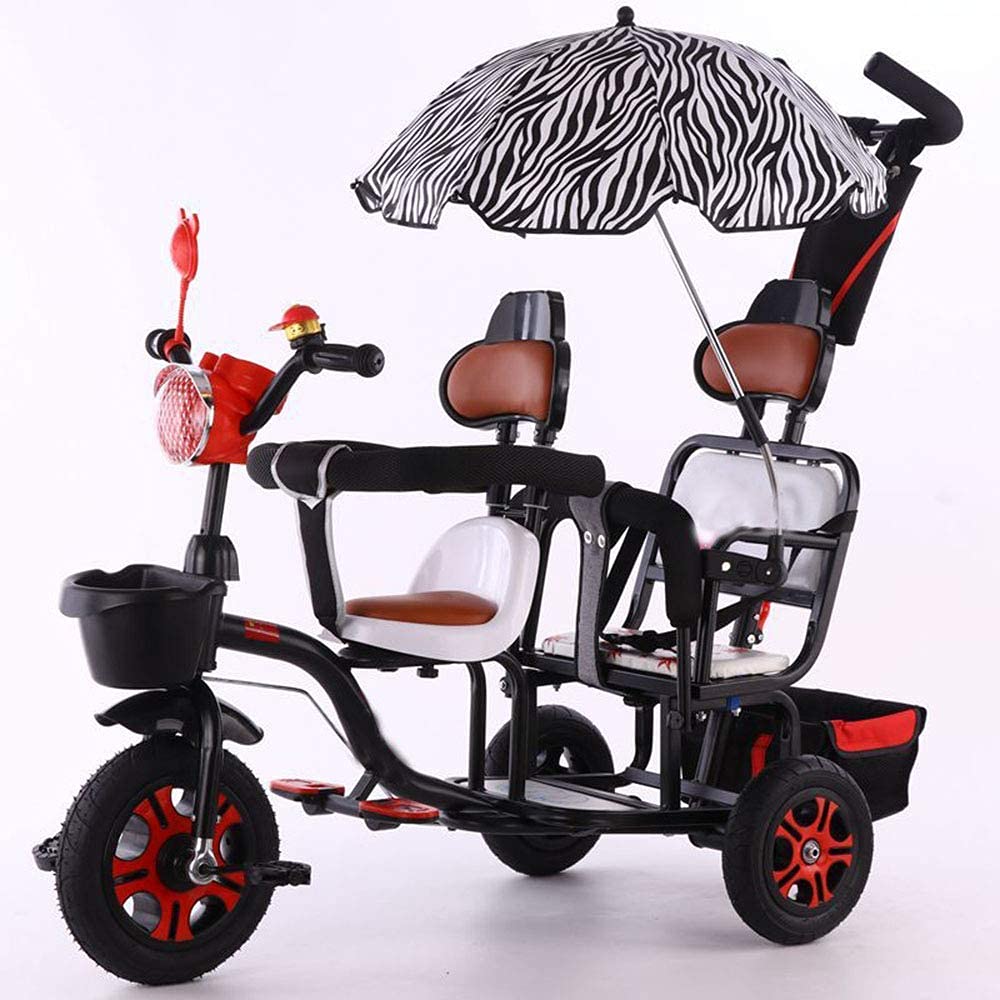tricycle with two child seats