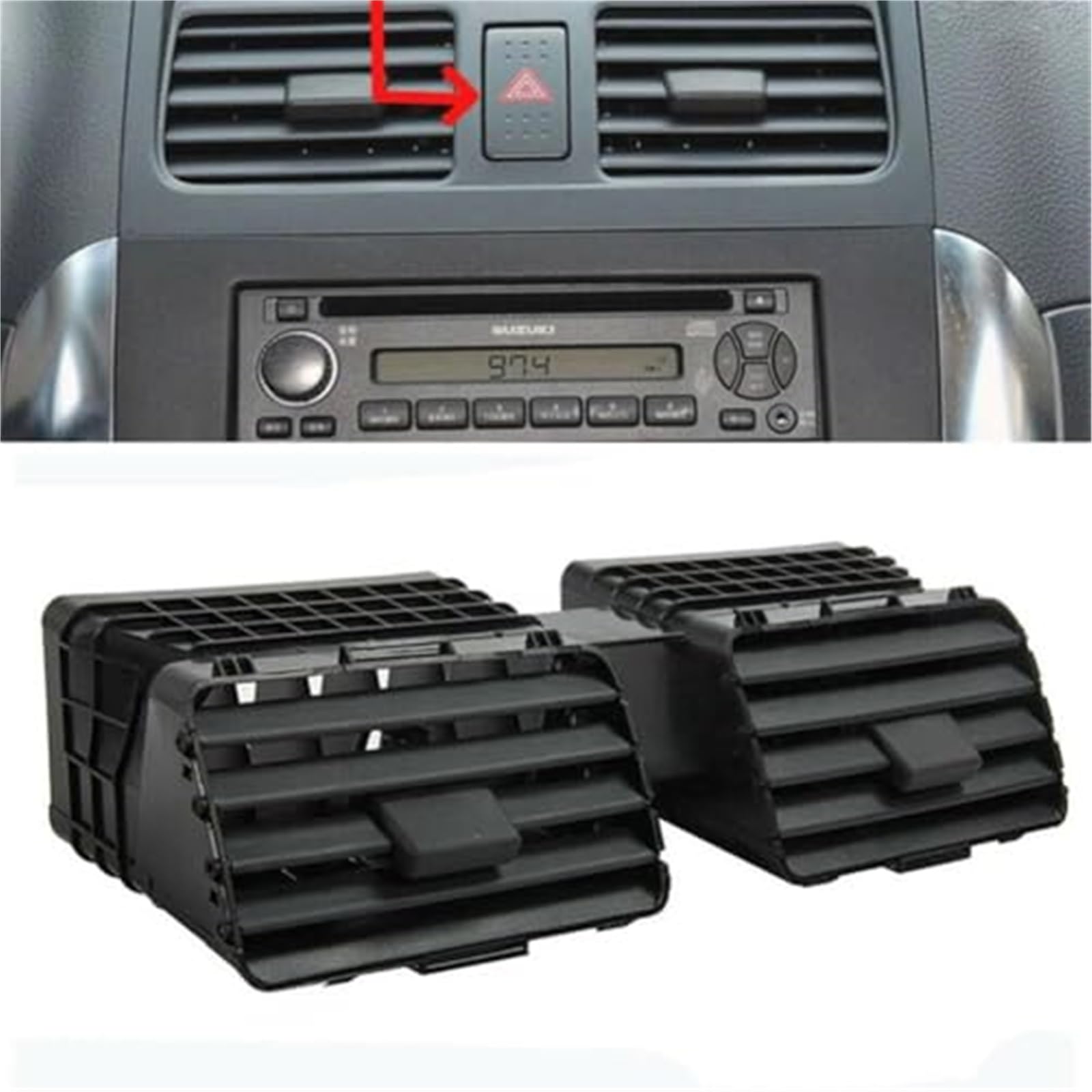 Salida de aire acondicionado, para Swift, 2004-2010 73610-77J00