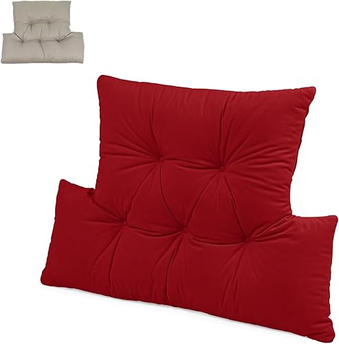 ROFIELTY Almohada de espalda. Almohada de apoyo lumbar cómoda y suave para sillas de oficinasofás de interior, camas, etc. Almohada antideslizante