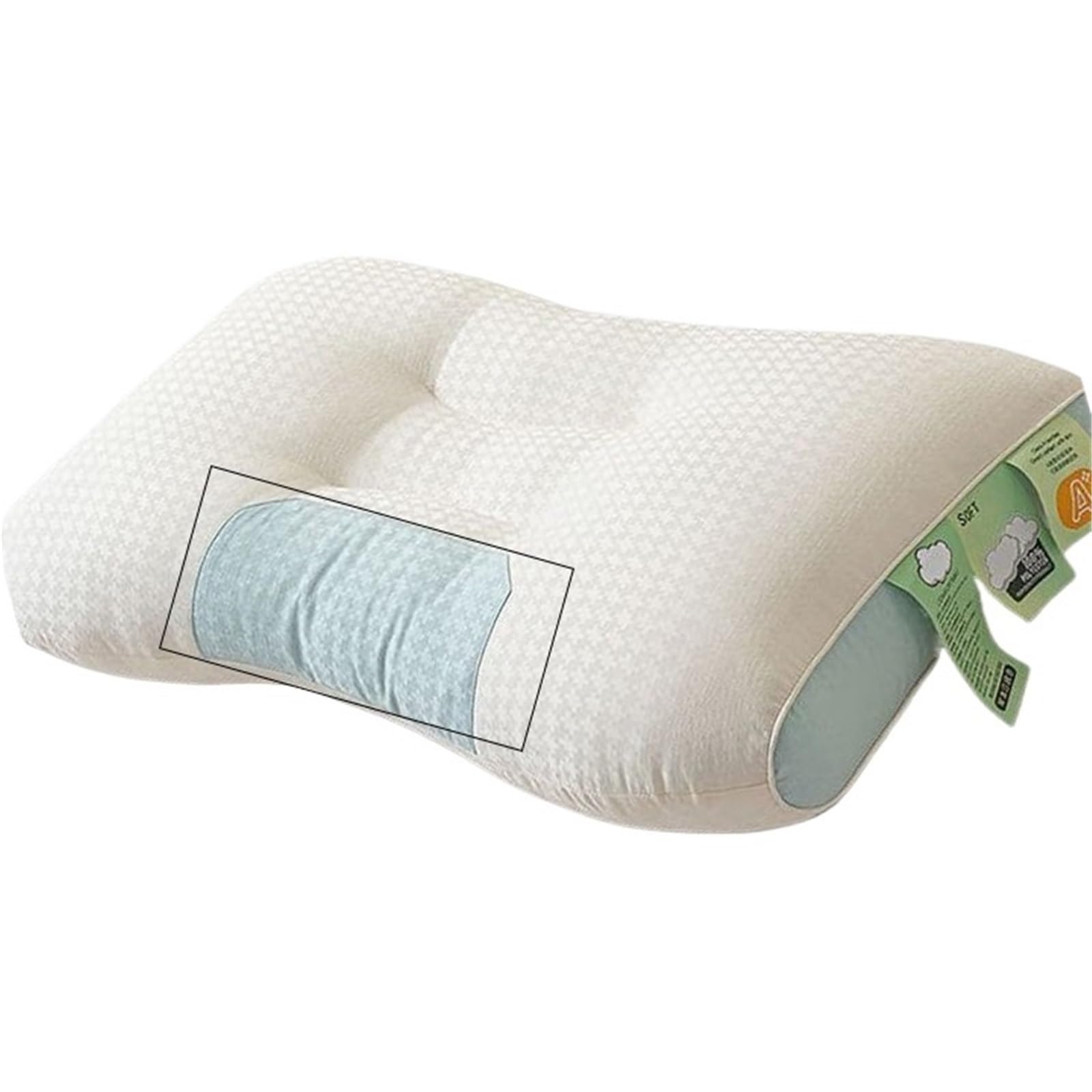 IRFHDCX Pillow 1pc Memory Slow Rebound Comfortable Soft for summer sleep