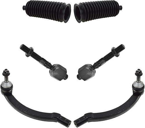 Miniatura 81 de TRQ Kit de Dirección Delantera Cremallera de Dirección y Fuelle de Piñón y Barra de Acoplamiento Compatible con Chevrolet Aveo 2004-2011 Aveo5