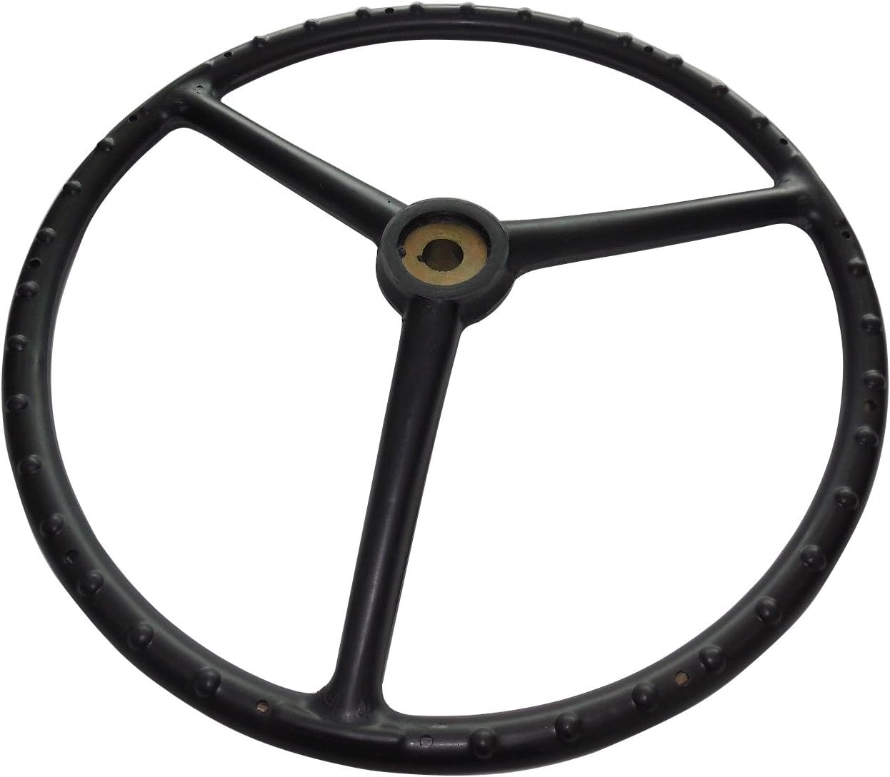 New Steering Wheel [Keyed center] COMPATIBLE WITH Ford Tractor 2N 9N 2N3600 E0NN3600AA[PVC COATED]