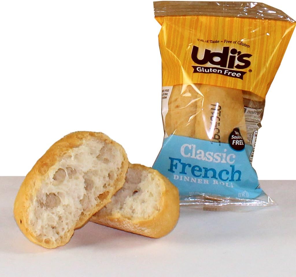 Gluten Free Individually Wrapped French Dinner Rolls, 1.02 oz., Pack of 36