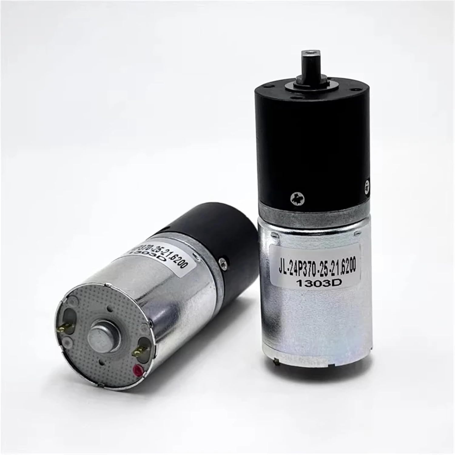 1pc Mini 24mm Micro 370 Planetary Gear Motor Full Metal Gear Box Reduction Motor 6V 12V 18V 24V 225RPM Slow Speed Large