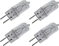 Vista 7 de lumenivo Bombillas de microondas de 120 V 20 W GY6.35 T4 y bombillas de repuesto para electrodomésticos pequeños sobre la estufa – Bombilla halógena