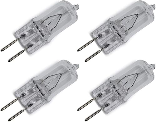 Miniatura 7 de lumenivo Bombillas de microondas de 120 V 20 W GY6.35 T4 y bombillas de repuesto para electrodomésticos pequeños sobre la estufa – Bombilla halógena