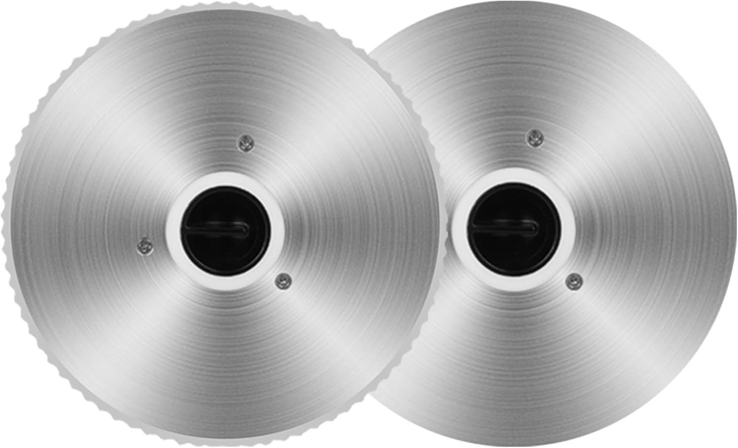 Electric Meat Slicer Blades, Replaceable Blade Accessories with Smooth and Serrated Blades for Models GJ801, GJ802, GJ813, GJ823