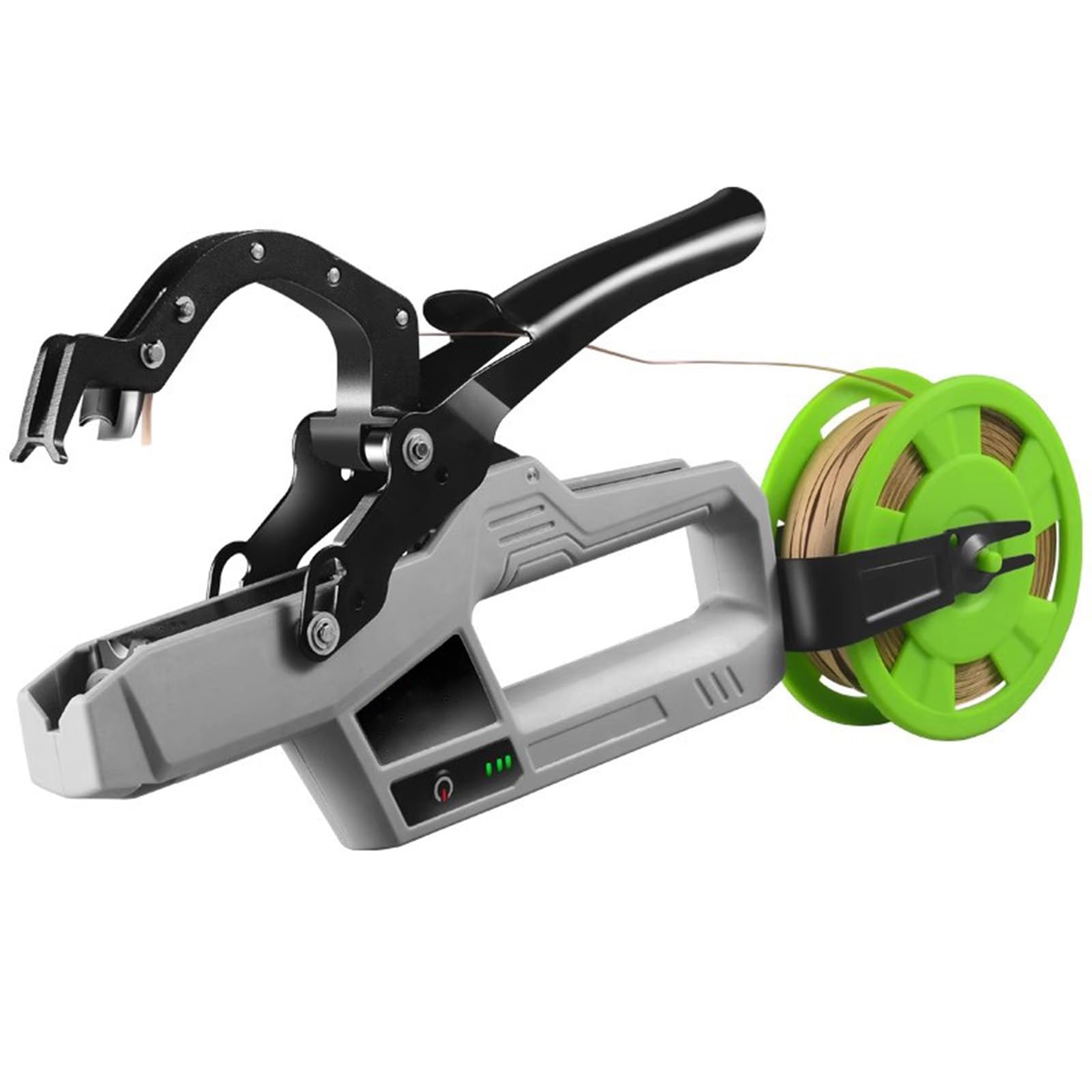 Xnzjhpp Light Automatic Plant Branch Tying Machine, Cordless Garden Vine Tying Tool, Rechargeable Electric Wrapper For Vines, Saplings, Grapevines & Flowers, Max Diameter 45Mm