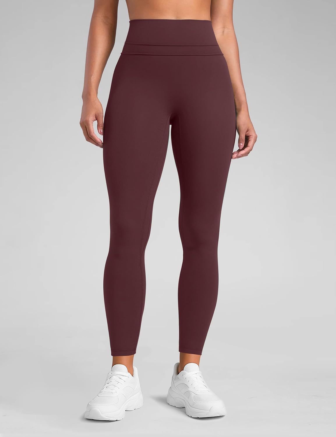 Unthewe High Waisted Butt Lifting Workout Gym Leggings for Women - No Front Seam Tummy Control Yoga Pants - Image 2