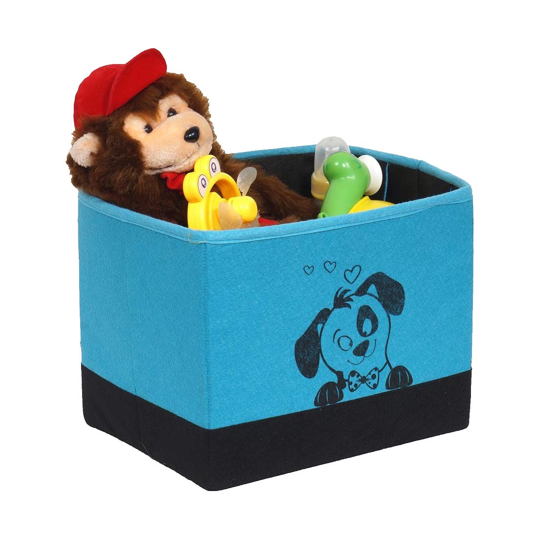 PrettyKrafts Rectangular Open Closet Organizer Storage Box, Blue, Standard-image-20
