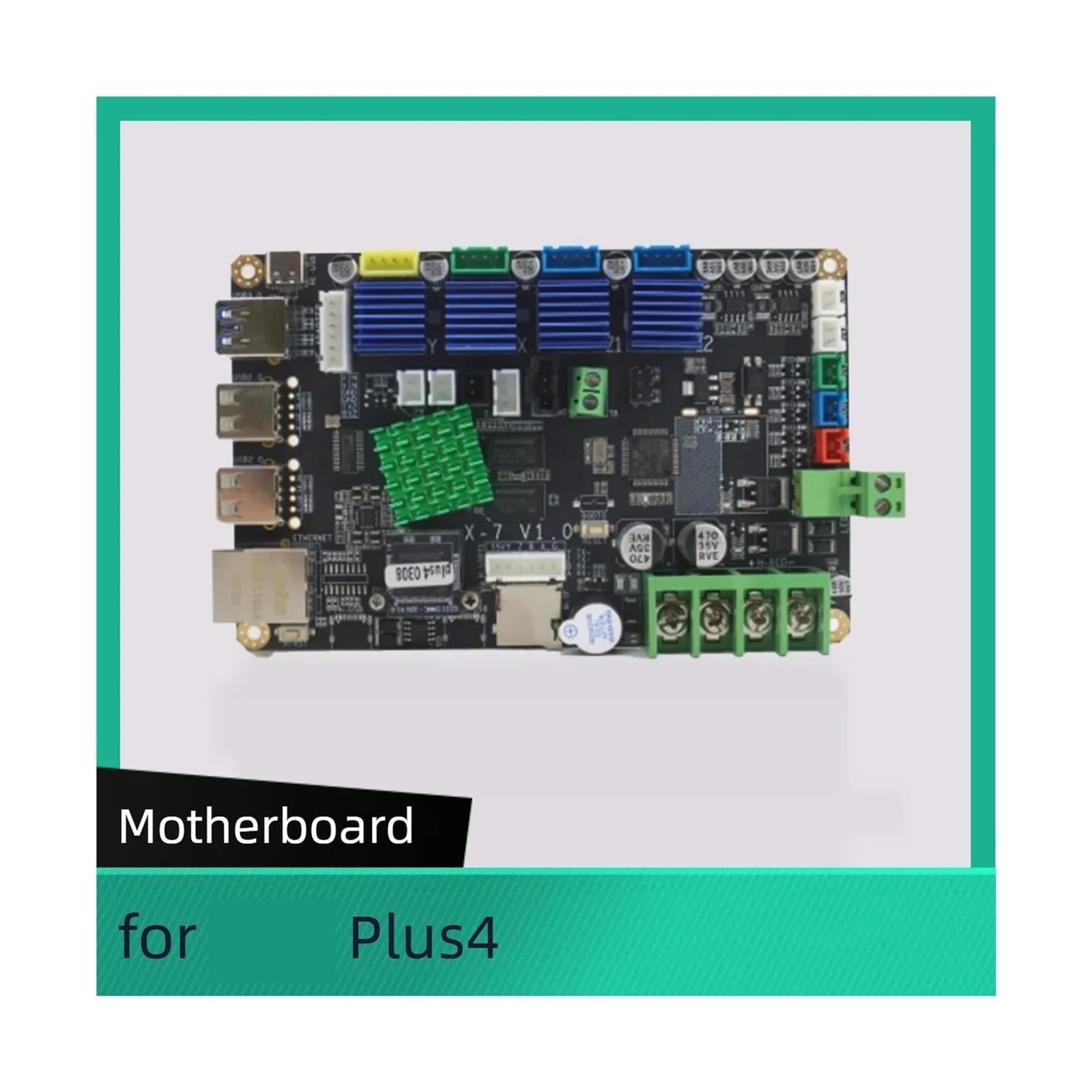 Compatibile con QIDI, scheda madre Plus4, parte stampante 3D | Scheda madre, Plus4, scheda controller sostitutiva, elettronica della stampante 3D, scheda di circuito