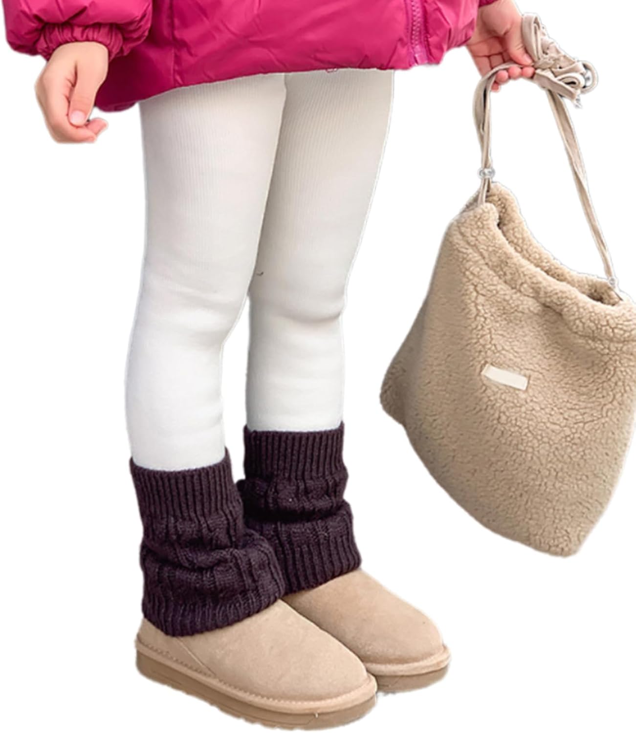 Tights, Girls Leggings for Autumn Winter Trendy Fashionable Children's Tights Comfortable Stretch Cropped Pants