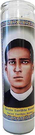 Amazon.com: Saint Toribio ROMO (Santo Toribio ROMO) Devotional Candle ...
