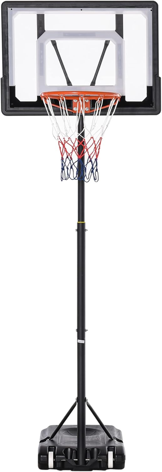 Phagatt Height Adjustable Basketball Hoop Stand, Portable