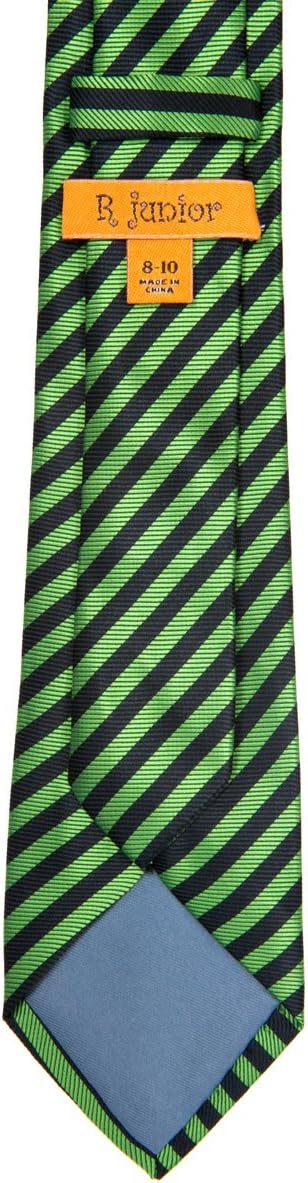 Retreez Classic Check Woven Microfiber Skinny Tie - Purple & Light Purple Pattern, 58" Long