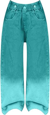 2025 - Pantalon En Jean Pour Enfant Fille - Coupe Ample