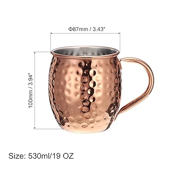 銅製マグカップ　2個セット　冷感　複数個購入可能！ 銅製マグカップ 2個セット 冷感 複数個購入可能