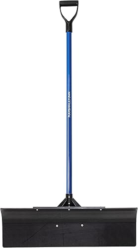Miniatura 8 de Marshalltown Pala de nieve Polar Pusher, hoja antiadherente que facilita empujar la nieve, fabricada con orgullo en los Estados Unidos, 48 pulgadas,