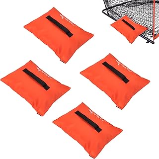 MOPHOEXII 4-Pack 112 LBS Extra Large Sports Anchor Sand Bags , Portable Weighted Anchors, Goal Frame Sandbags for Baseball Nets, Soccer Goals, Golf Nets, Football Nets, Hockey Nets