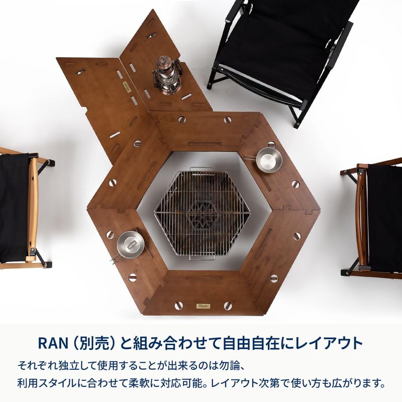 m*3様 Hilander Hexagon Table DAN Amazon.co.jp: Hilander DAN DAN Hexagon Table : Sports & Outdoors